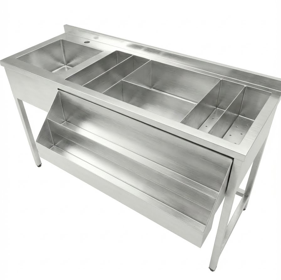 Барная станция из нержавейки